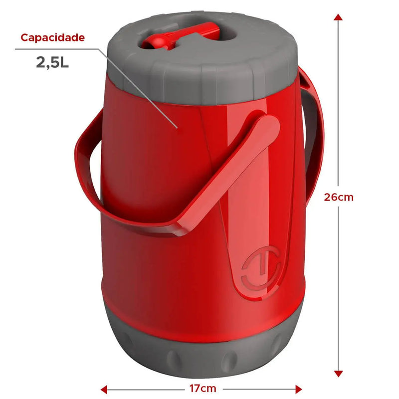 Garrafa Térmica - 2,5 Litros